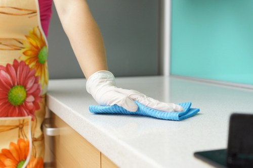 Glossy Cleaners team performing one-off cleaning