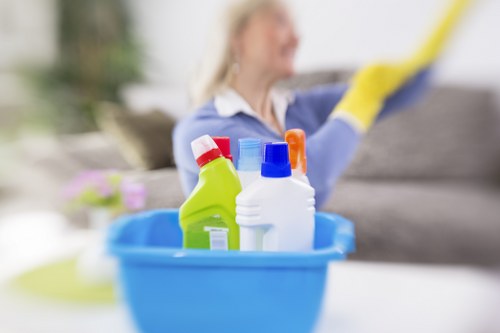 Before and after one-off cleaning by Glossy Cleaners