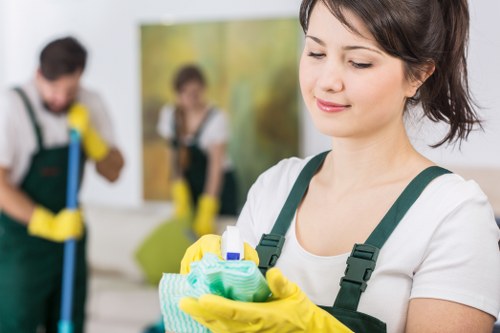 Glossy Cleaners delivery service with neatly packaged garments