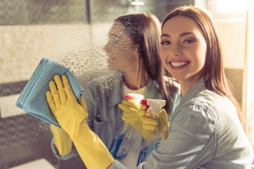 Advanced upholstery cleaning equipment at Glossy Cleaners