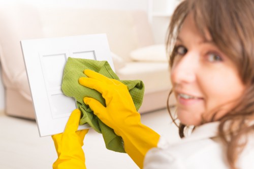 Glossy Cleaners' comprehensive cleaning process